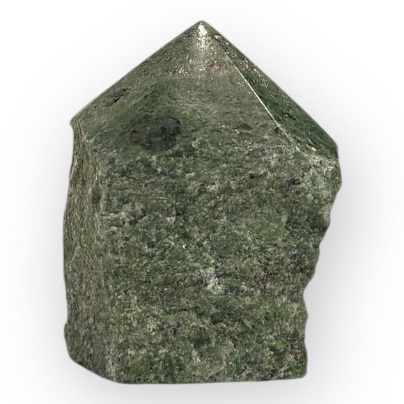 Jade Gemstone Rough Base Polished Generator Point Green Crystal Home Decor (Z) - Picture 9 of 16